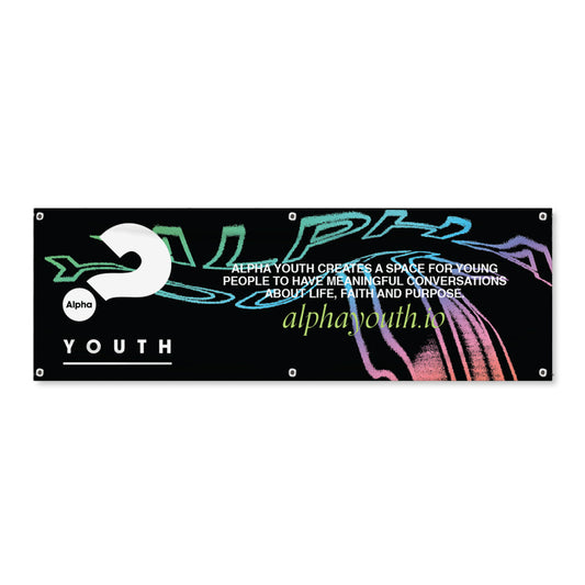 Alpha Youth Generic Vinyl Banner