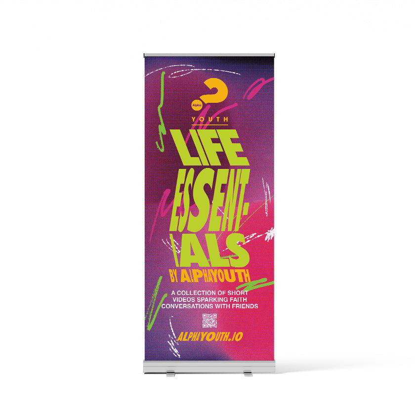 Life Essentials Pull Up Banners